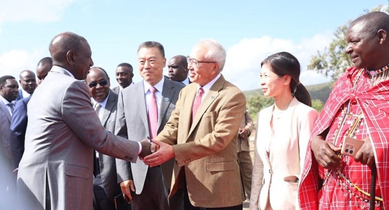 开山集团肯尼亚地热绿氨项目举办开工仪式